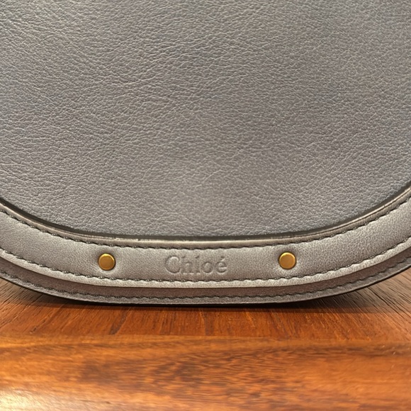 Chloe Nile Bag | Bracelet Bag | Light Blue - Picture 8 of 12